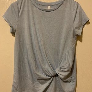 Side knot short sleeve t-shirt